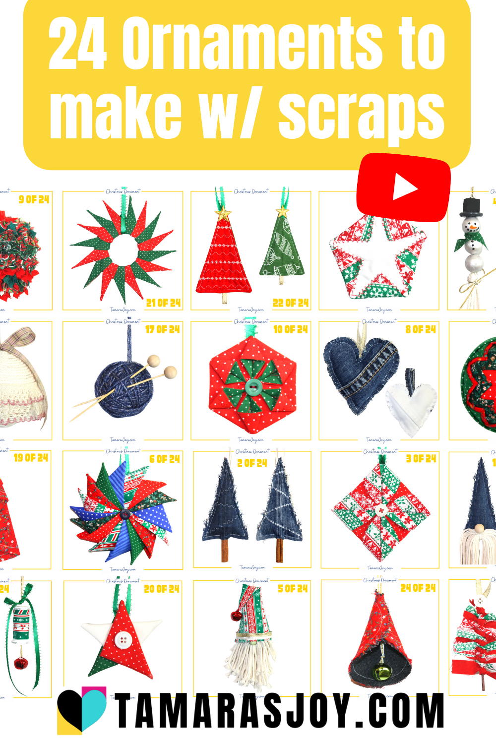 24 Ornaments to DIY