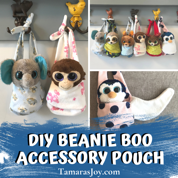 DIY BEANIE BOO POUCH ACCESSORY PATTERN