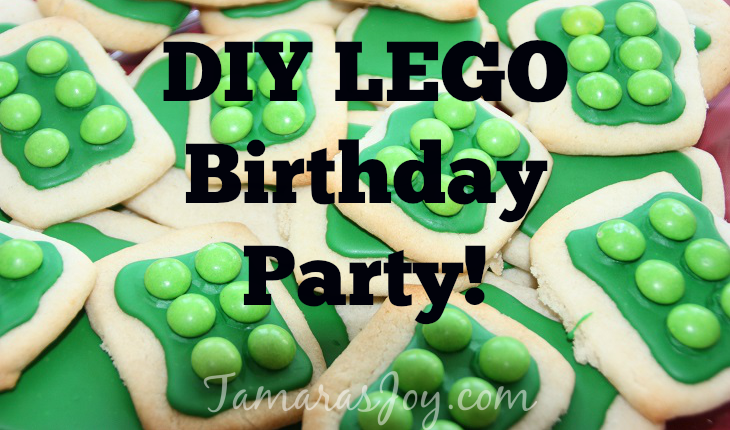 Simple DIY LEGO Birthday Party