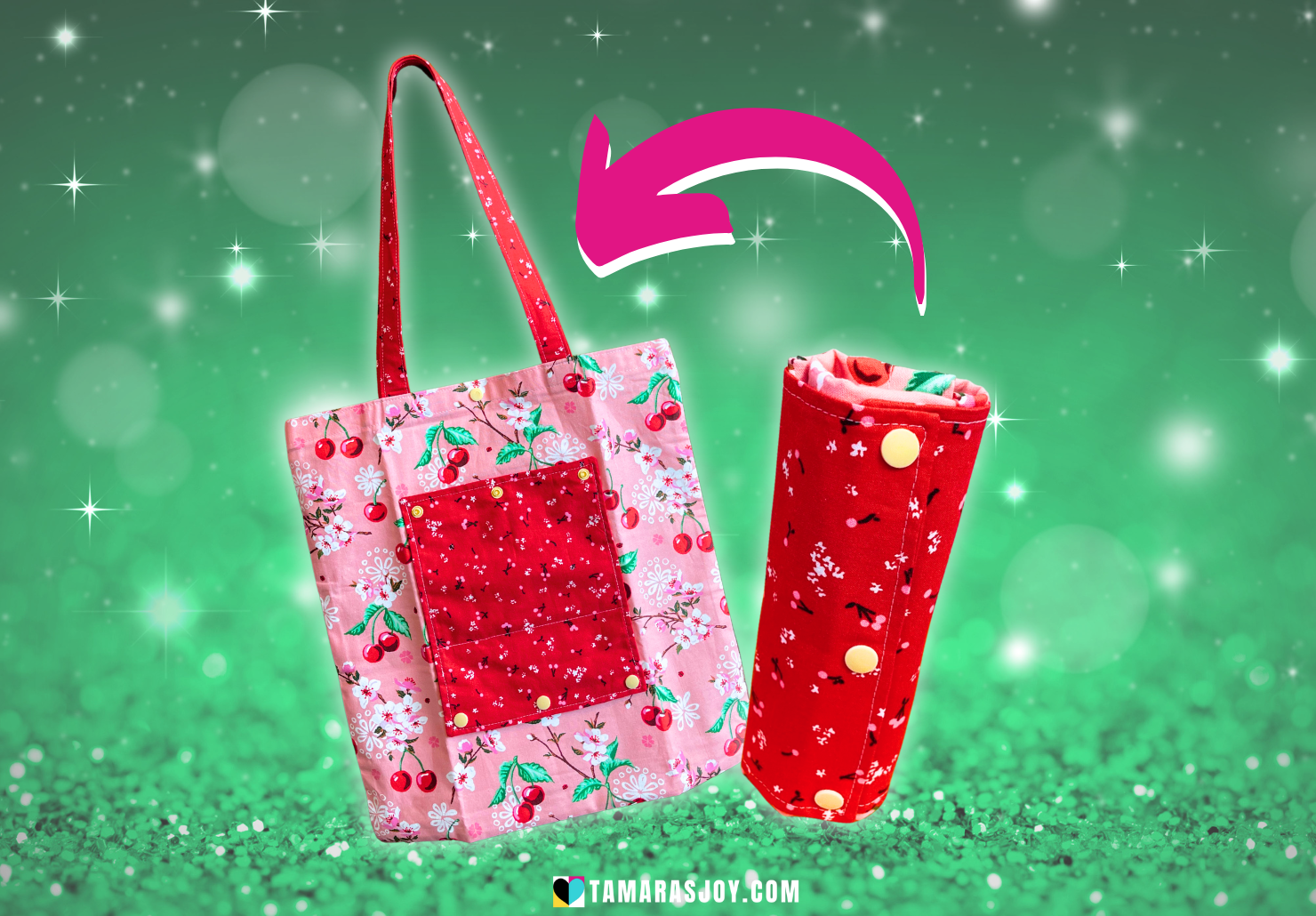 DIY Foldable Tote Bag