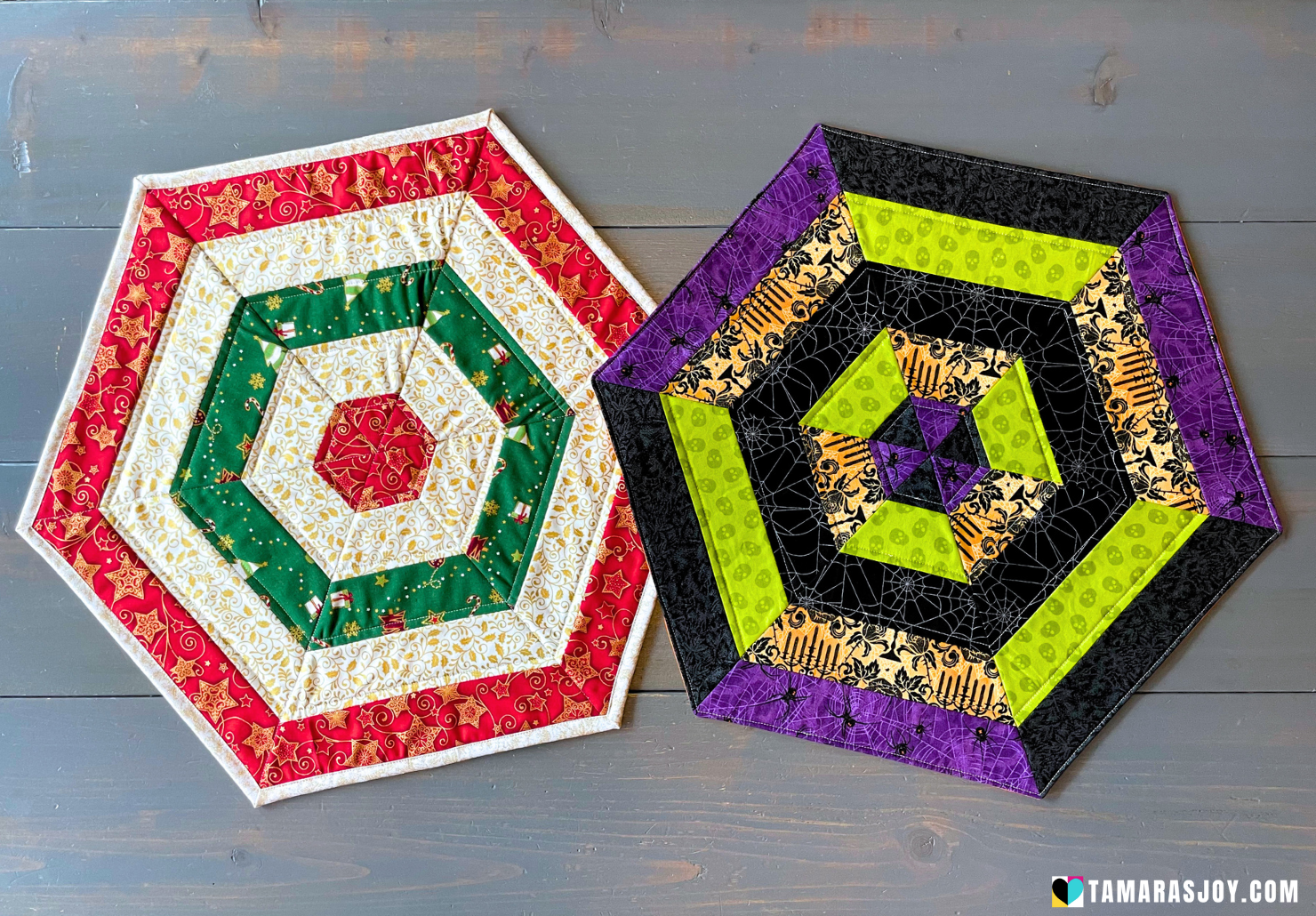 Hexagon Table Topper Tutorial