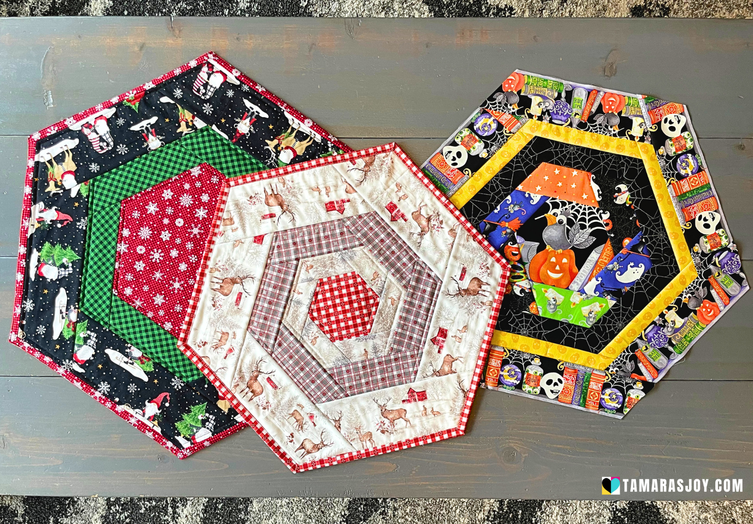 The Picky Hexagon Table Topper
