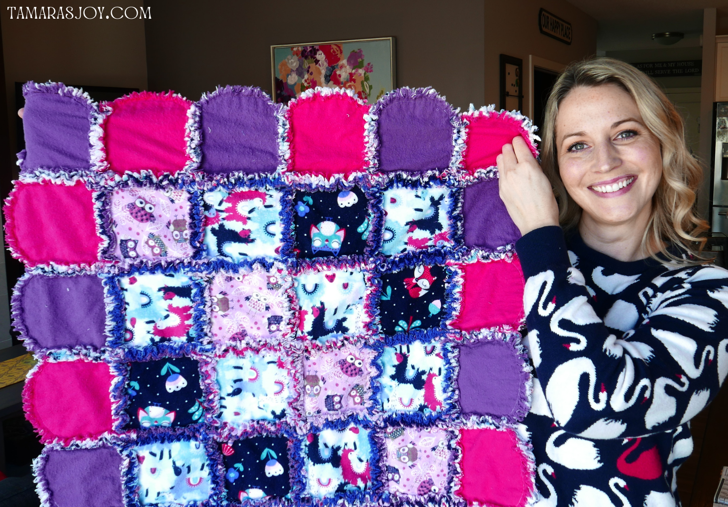 RAG QUILT IDEA: SCALLOPED EDGES Tutorial