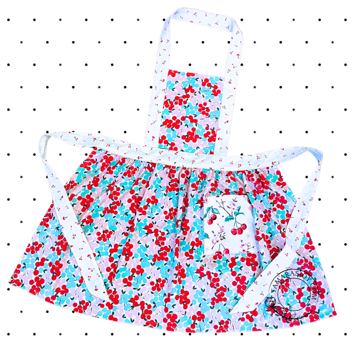 View of a second apron with a different pattern